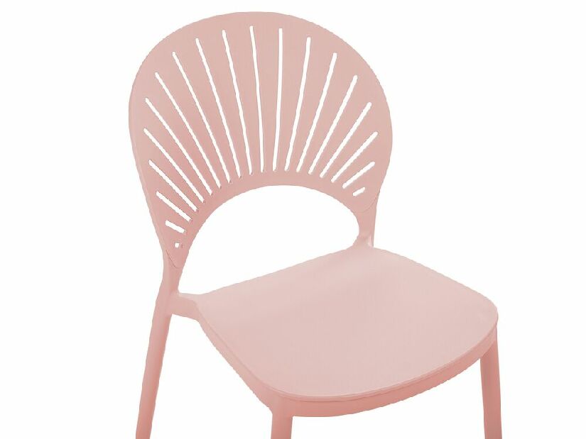 Set blagovaonskih stolica (4 kom.) Ostza (ružičasta)