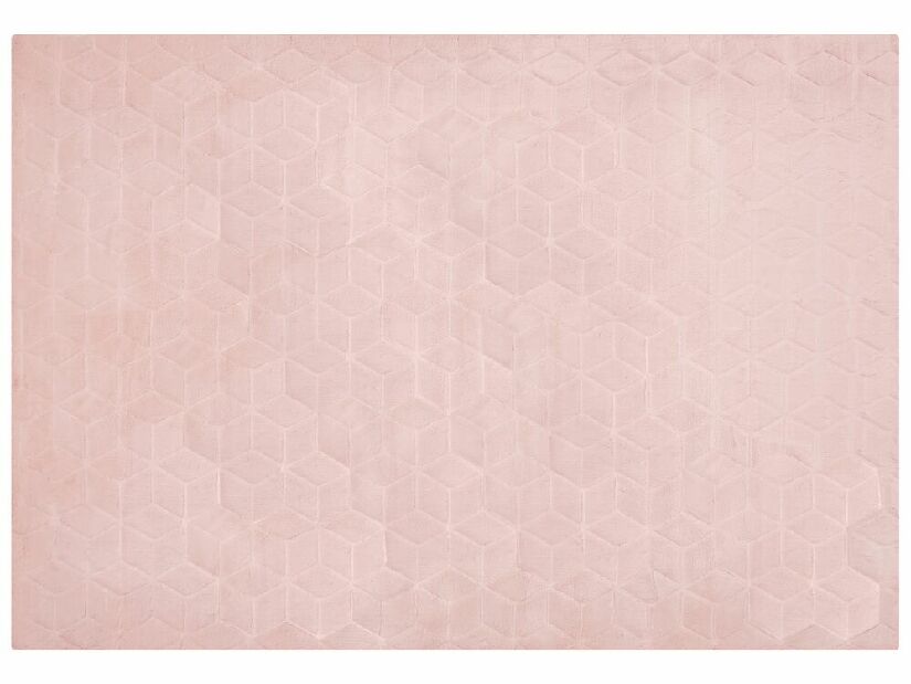 Tepih od umjetnog krzna 160 x 230 cm Thae (ružičasta)