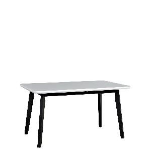 Stol Harry 80 x 140+180 VII (bijela) (crna)