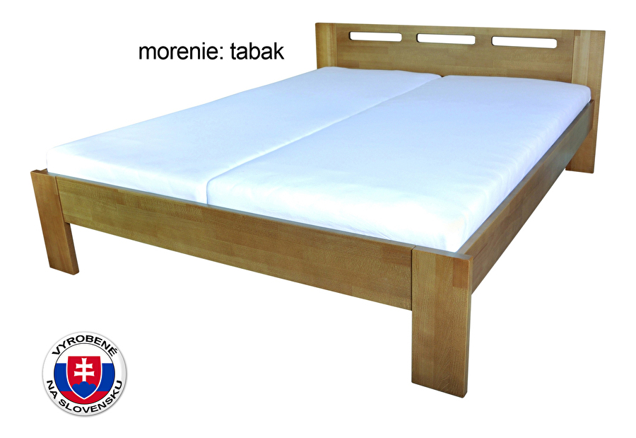 Jednostruki krevet 210x100 cm Neoma (masiv)