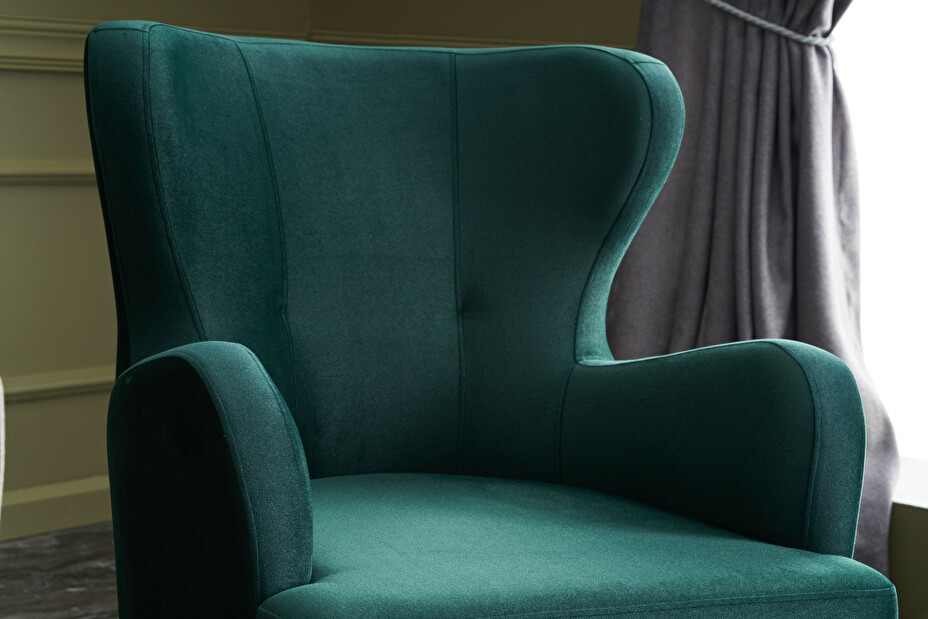 Fotelja za opuštanje Kaveh (smaragdna)