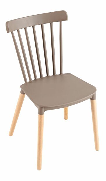 Blagovaonska stolica COSIMA (siva + bukva)