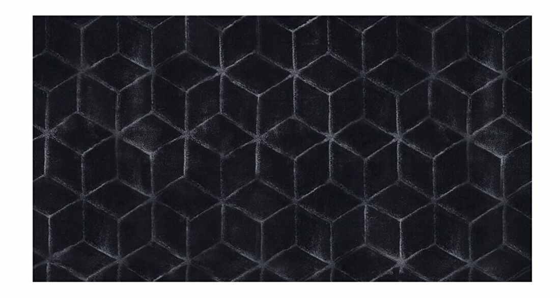 Tepih od umjetnog krzna 80 x 150 cm Thae (crna)