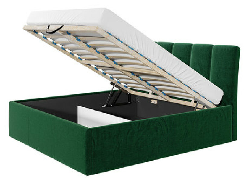 Tapeciran krevet s prostorom za odlaganje Milo (160x200) (Fresh 11)