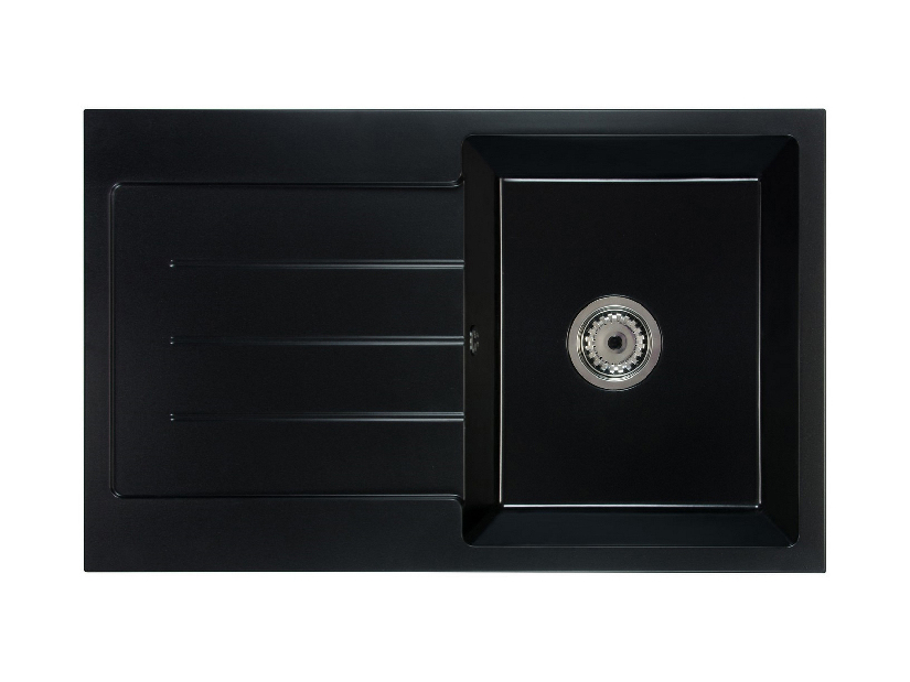 Kuhinjski sudoper Ruxom (crna) (sa 3 otvora za baterije) (L)