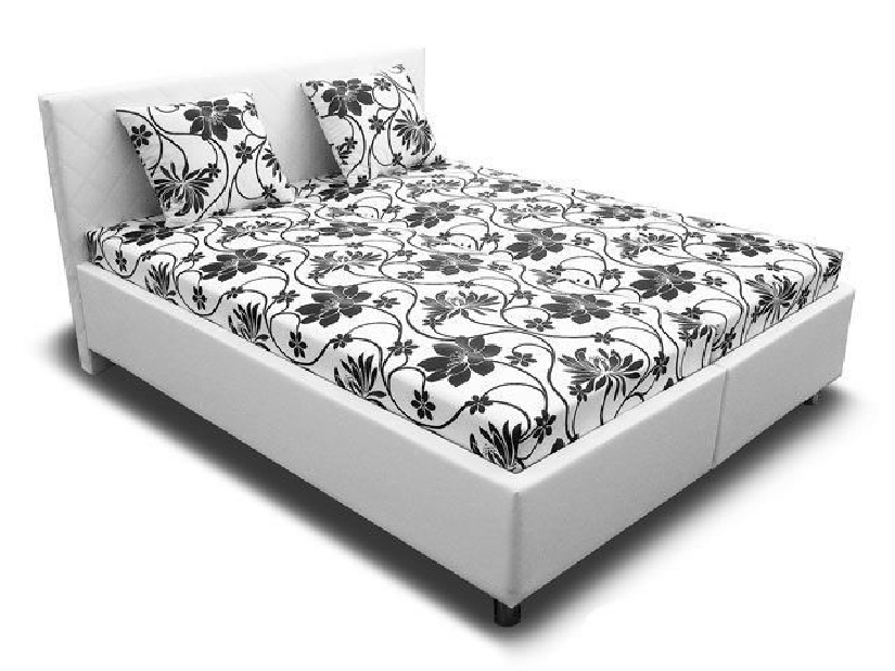Bračni krevet 160 cm Lanie 3 (s pjenastim madracima)