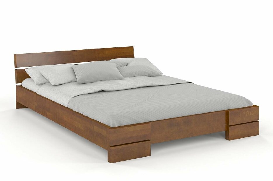 Bračni krevet 160 cm Lorenskog (bukva)