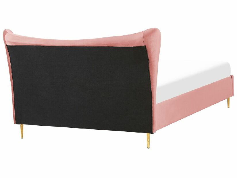Bračni krevet 160 cm Chaza (ružičasta)