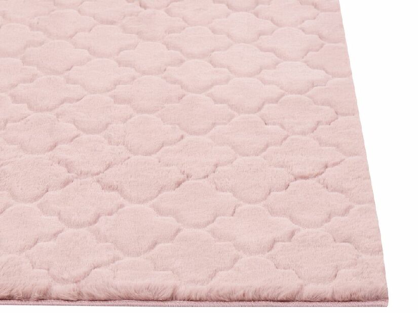 Tepih od umjetnog krzna 160 x 230 cm Gharry (ružičasta)