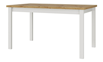Blagovaonski stol Diesel 80 x 140/180 II (za 4 do 6 osoba) (hrast sonoma + bijela) *outlet moguća oštećenja