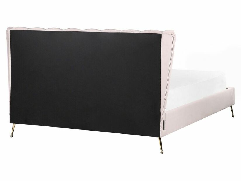 Bračni krevet 160 cm Mirabell (ružičasta)