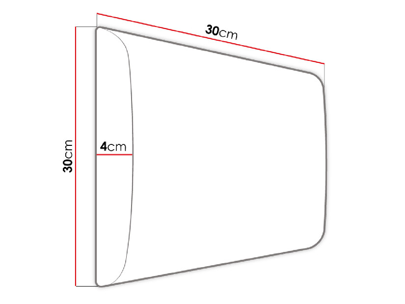 Namještaj za predsoblje Kendora 60 + 2 komada tapeciranih zidnih panela Pag 30x30 (bijela + ekokoža Soft 017)