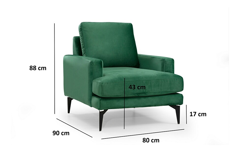 Fotelja Polaris (zelena)