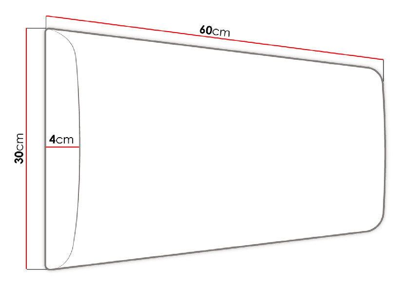 Namještaj za predsoblje Mirjan Kendora 60 (sa 6 kom. tapeciranih zidnih panela Pazara 60x30) (ekokoža soft 017 (bijela))