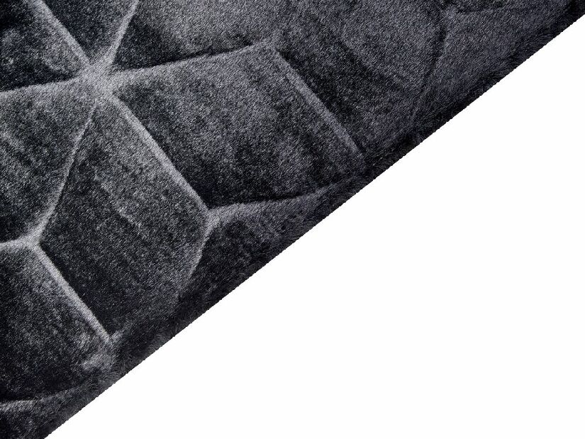 Tepih od umjetnog krzna 80 x 150 cm Thae (crna)