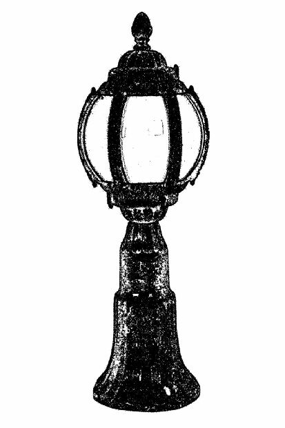 Vanjska zidna svjetiljka Murphy (smeđa)