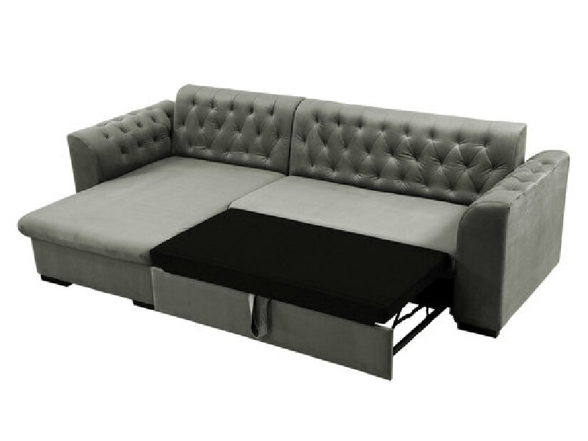 Kutna sofa na razvlačenje Mirjan Leon (D) (Magic velvet 2217 + Magic velvet 2217 + Magic velvet 2219)