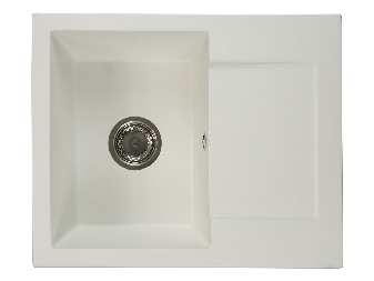 Kuhinjski sudoper Dalgam (bijela) (bez otvora za bateriju) (D)