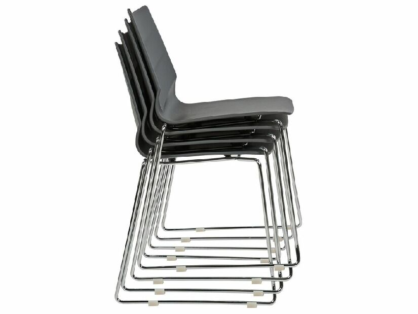 Set blagovaonskih stolica (4 kom.) Huxley (siva)