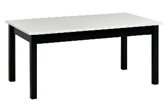 Blagovaonski stol  Laveta 1 (Bijela + Crna) (za 4 osobe)