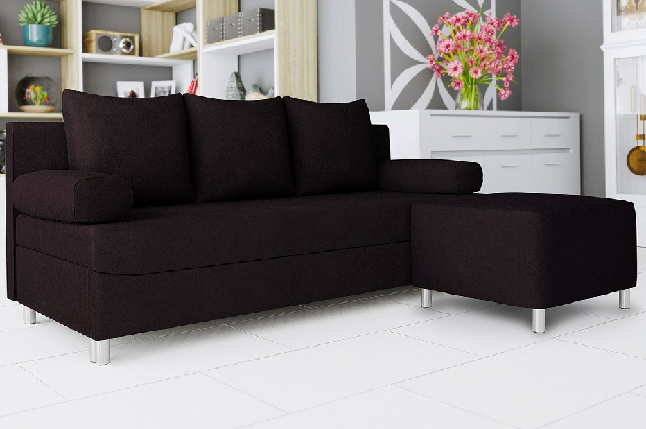 Sofa Mirjan Dorien s tabureom (Lux 05 + Evo 32)