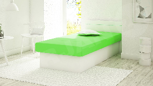 Krevet Marcel (bijela) (Suedine 81) (s prostorom za odlaganje)
