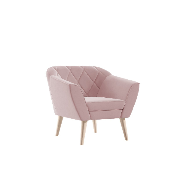 Fotelja 1 Mirjan Jara (ružičasta)