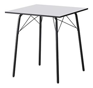 Blagovaonski stol 70 MALAK (bijela + crna) (za 4 osobe)