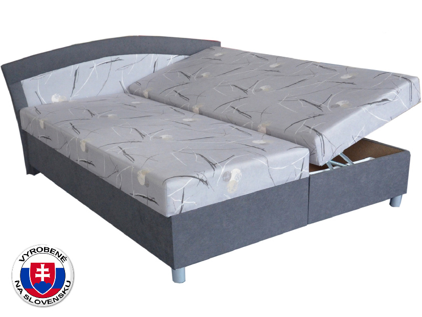 Bračni krevet 160 cm Brinda (sa 7-zonskim lux madracem) *outlet moguća oštećenja