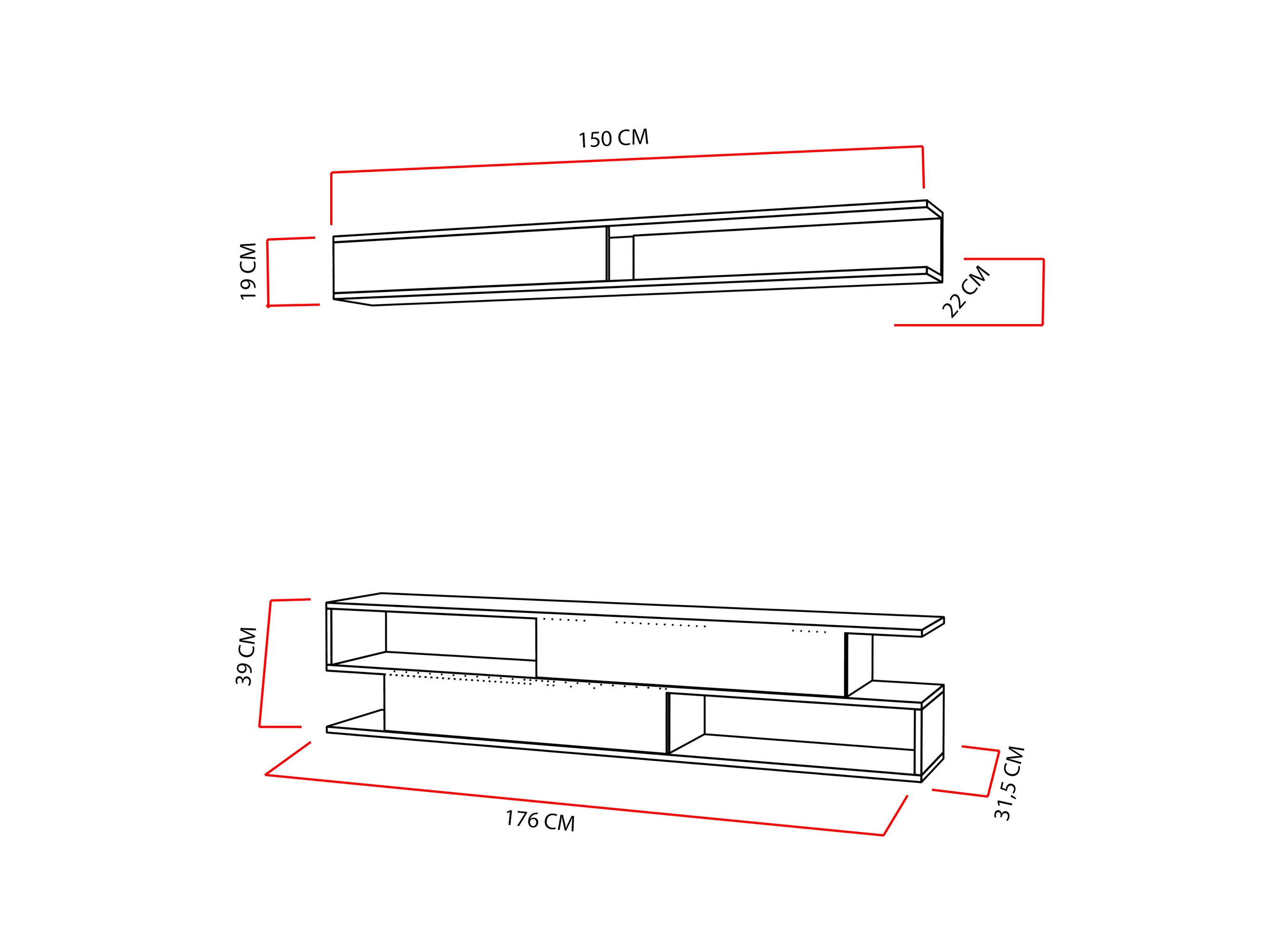 Set za dnevni boravak Simpsonic (bijela + crna) 