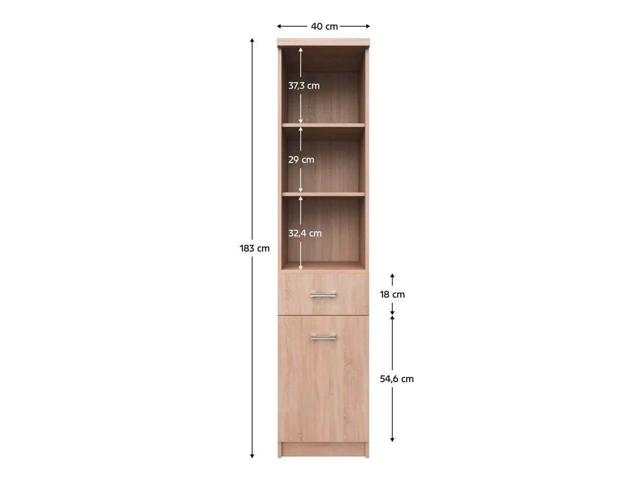 Regal Topta Typ 33 1D1S (hrast sonoma)