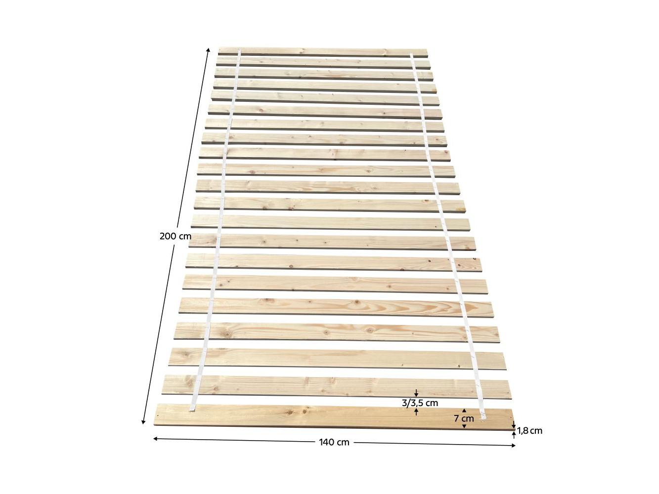 Rolo podnica 140x200 cm Plamosa (prirodna) 