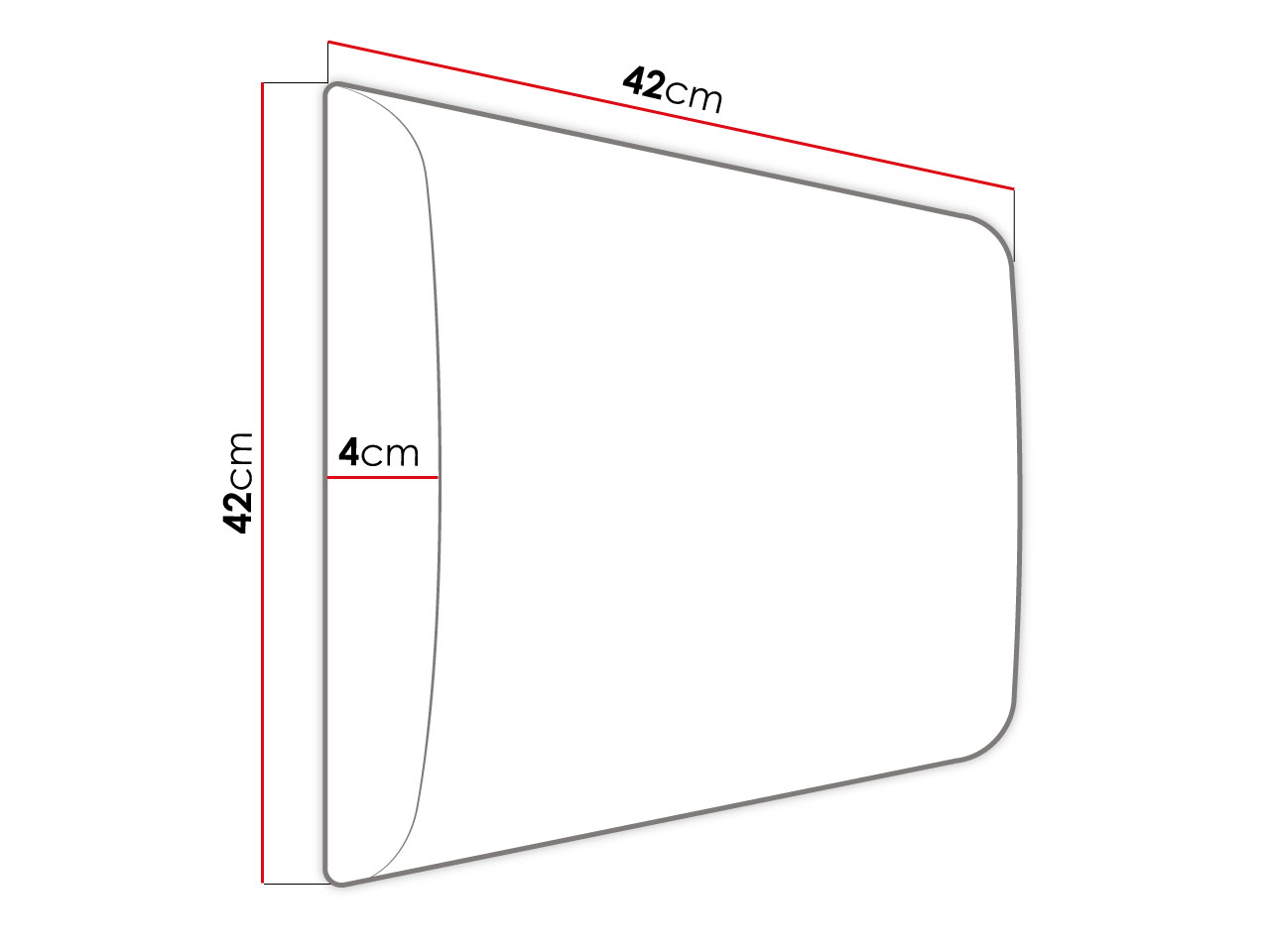 Tapeciran zidni panel (5 kom.) Pag 42x42  (smeđa) *rasprodaja