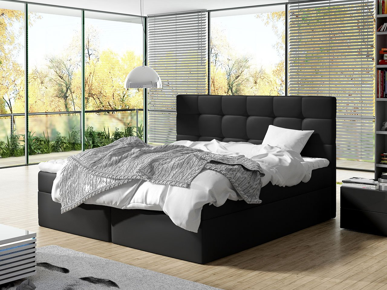 Bračni krevet Boxspring 160 cm Cinara (muna 08)