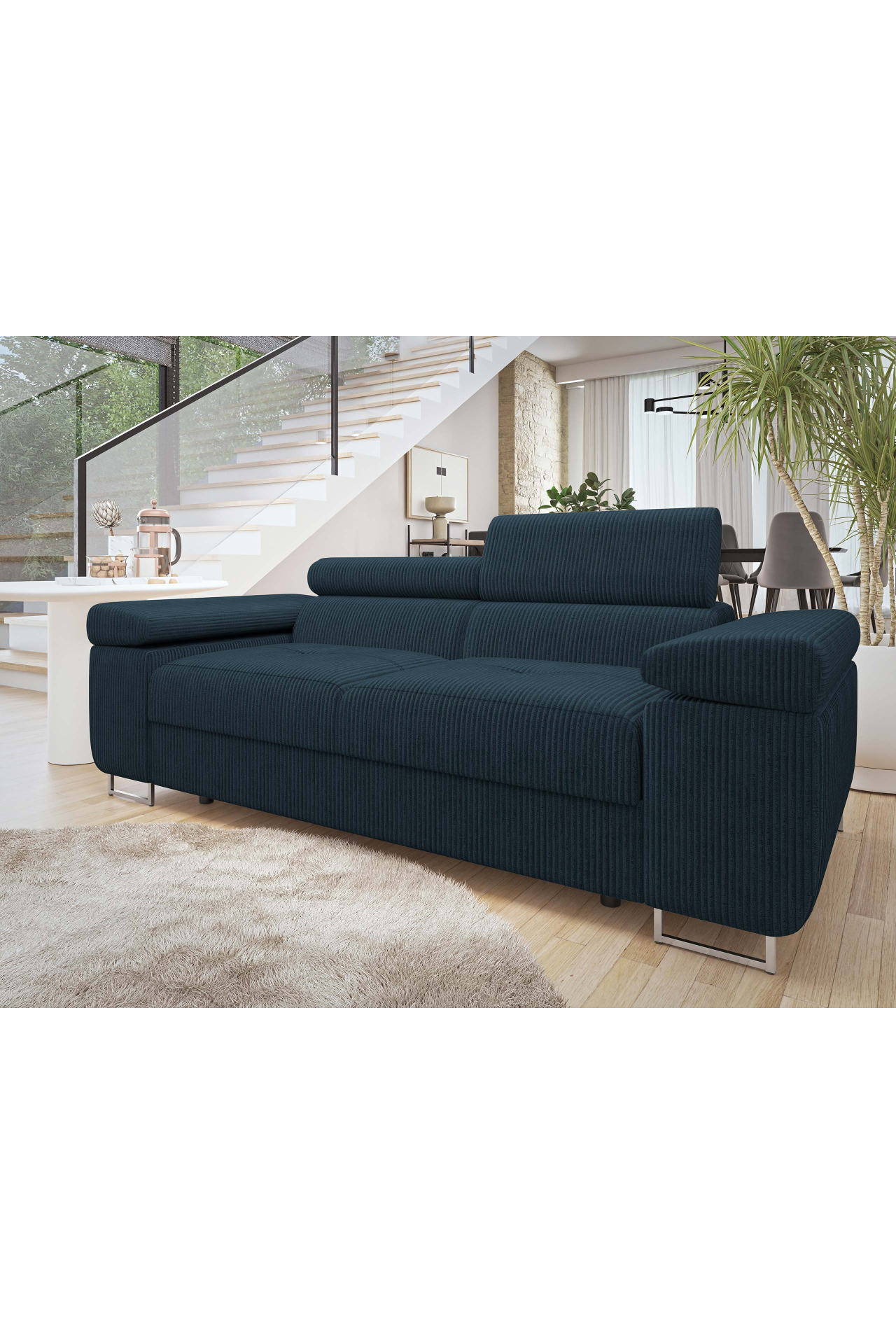 Sofa Terazuro 2 S (tamnoplava) 